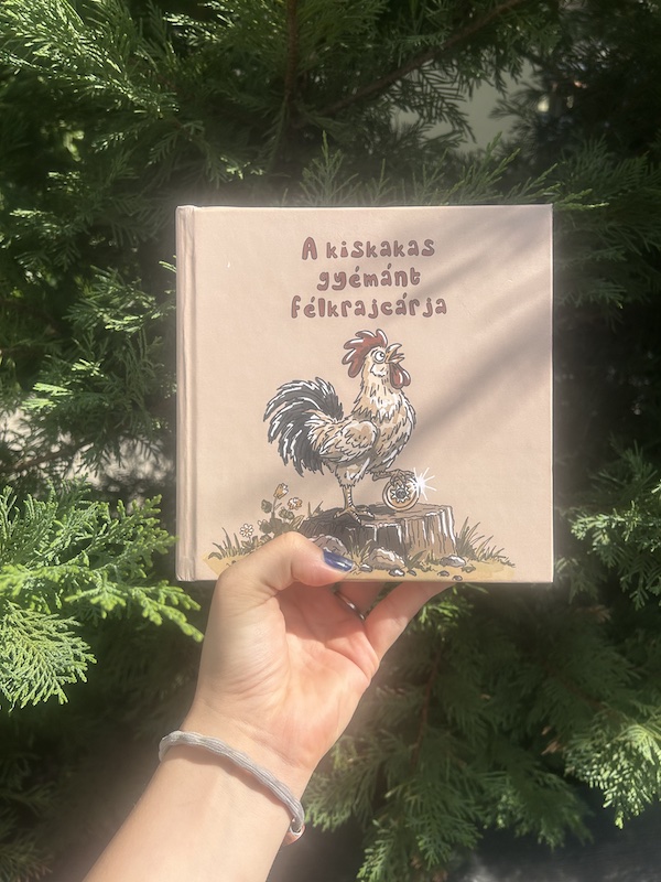 A kiskakas gyémánt félkrajcárja elkészült könyv